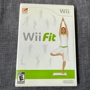 Nintendo Wii Fit Video‎ Game for Wii Balance Board Yoga Fitness Complete l